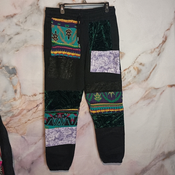 Kassafrass Creations Handmade Heavyweight Tribal Coogi Sweater Sweatpants